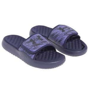 Under Armour Ignite Pro 8 Freedom Slides for Men -‎ Midnight Navy - 12